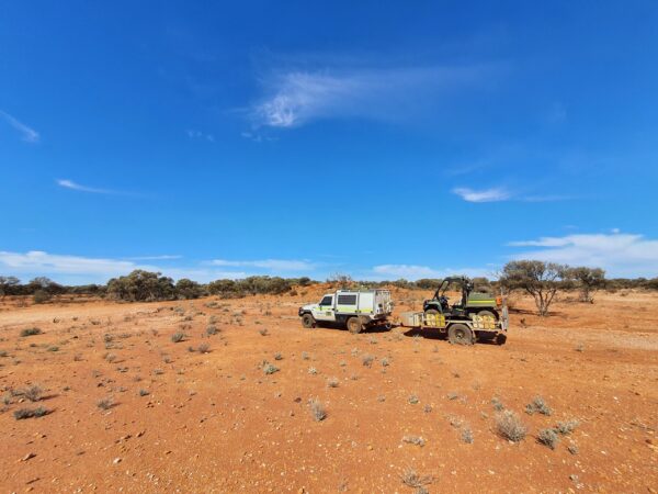 towing atv behind landcruiser