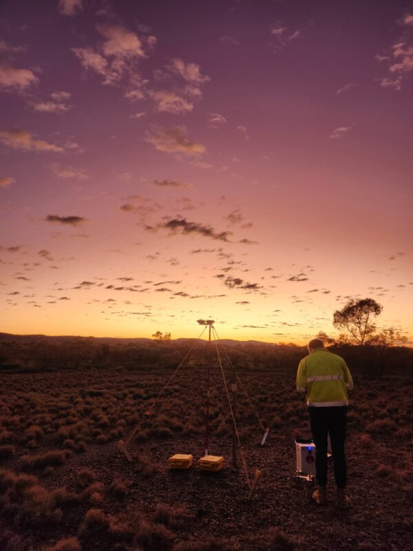 Sunrise Gravity Survey reading